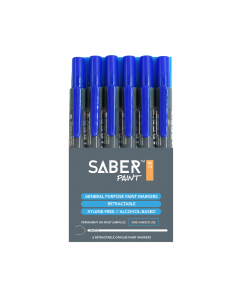 Saber Paint RT - Blue, 6 Pack